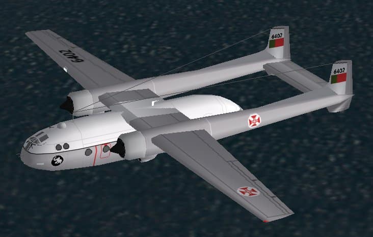 FS98/FS2000 FAP Noratlas Nord 2501 Noratlas of the Portuguese Air Force