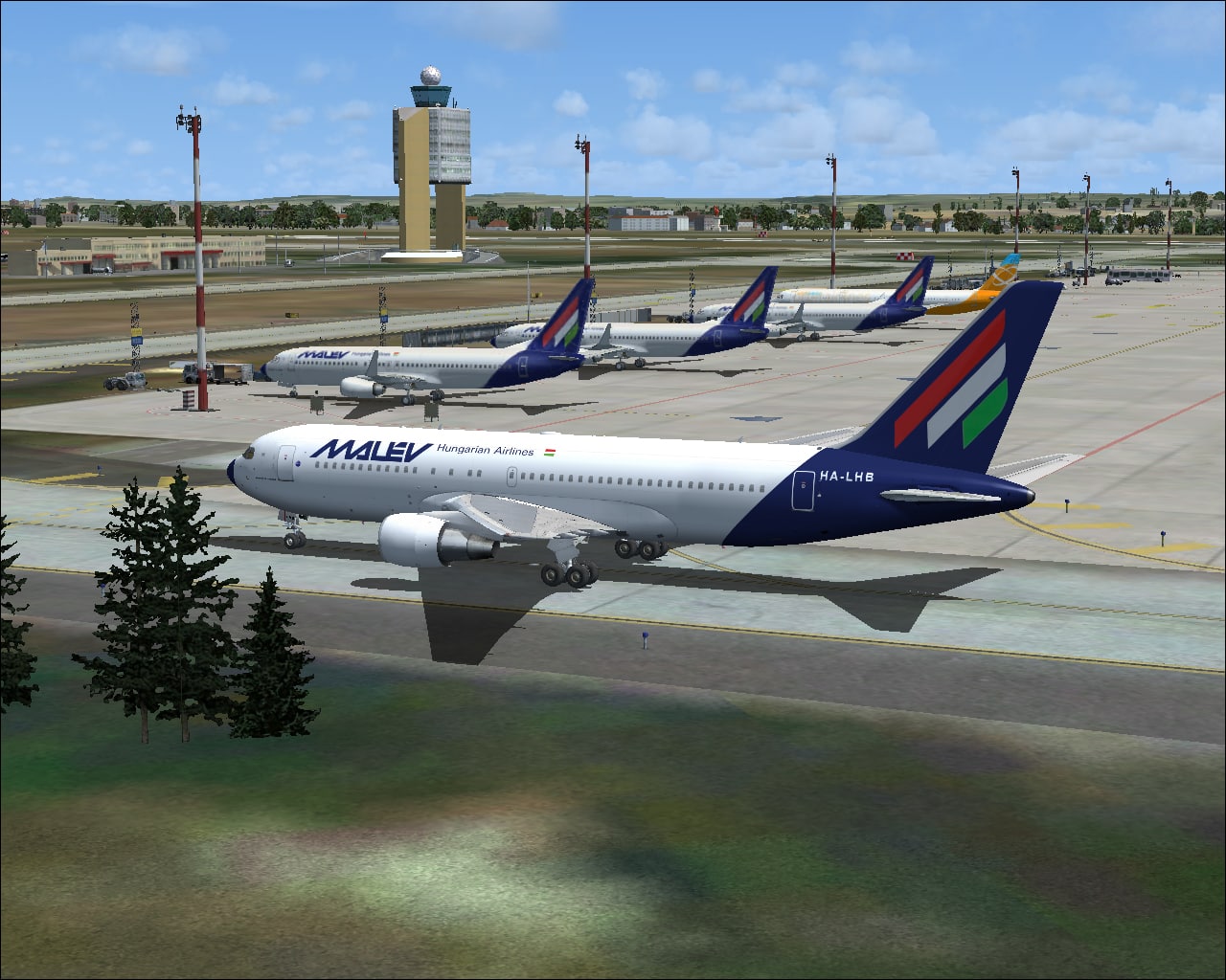 FSX Boeing 767-200 Malev