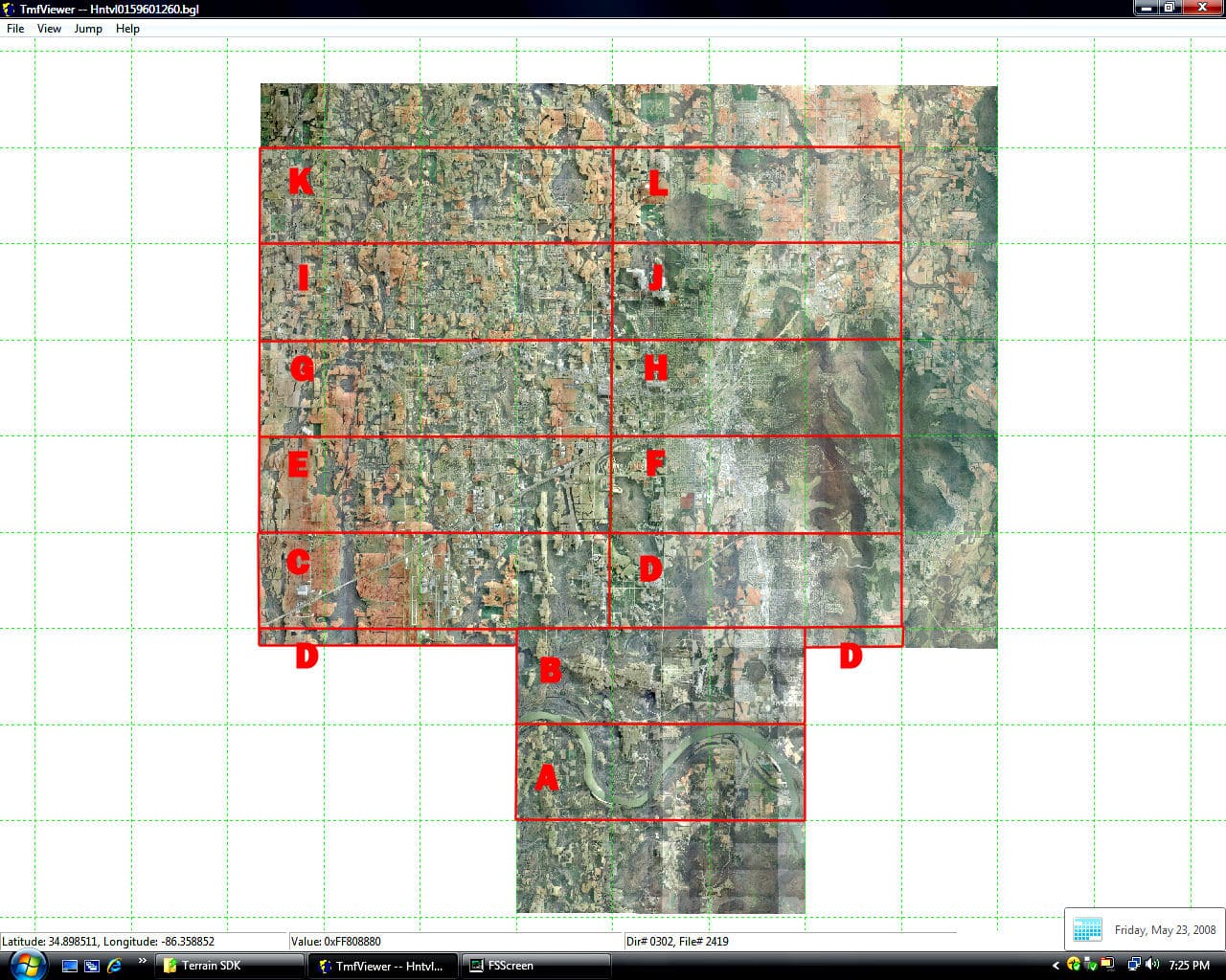 FSX Huntsville PhotoReal Scenery Package Section I