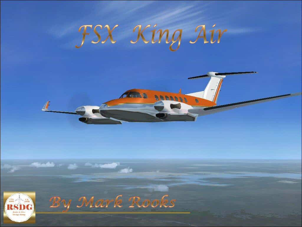 FSX King Air 350 ‘RSDG’ Textures only.