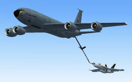 US Navy Boeing KC-135T Drogue Tanker