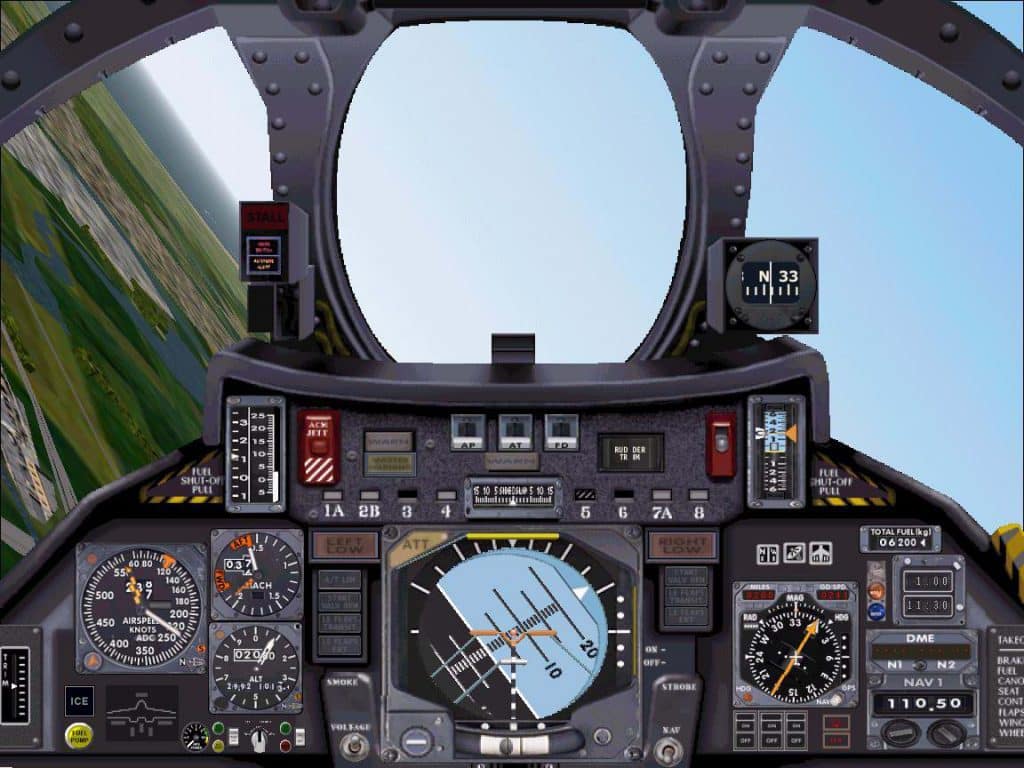 Alternate fighterjet panel for FS2000 (standard/PRO) - Flight Simulator ...