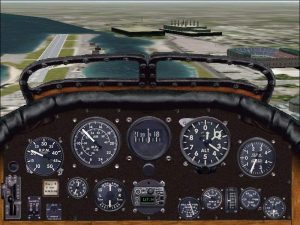 FS2000 Sopwith Camel new panel - Flight Simulator 2000 Mod