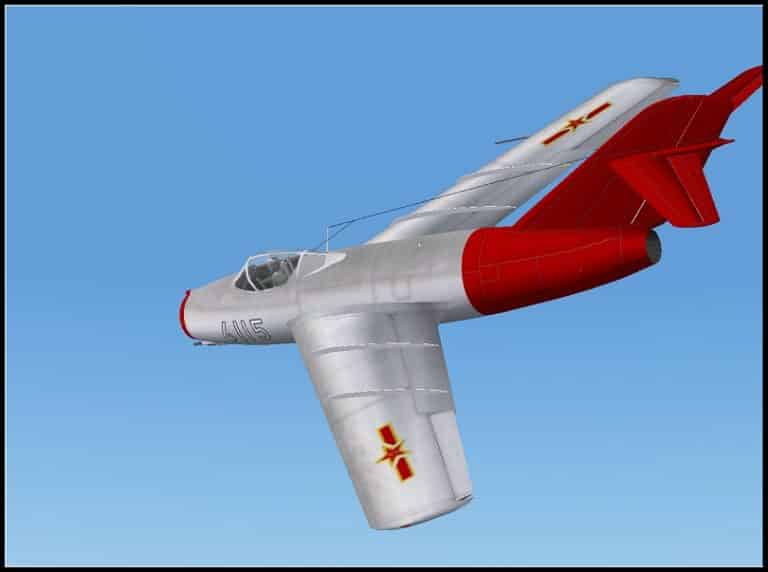 FS2004 Mig 15 Chinese Air Force 4115 Textures only - Flight Simulator ...