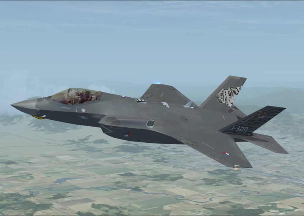 FSX Cattaneo F-35A RNLAF 313 Sqn Textures - Microsoft Flight Simulator ...