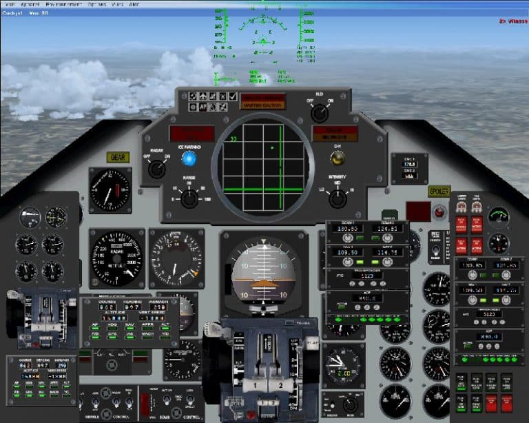 McDonnell Douglas F4 Phantom 2D Panel - Microsoft Flight Simulator X Mod