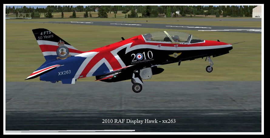 Skysim – T1 Hawk – 2010 Display Hawk Textures