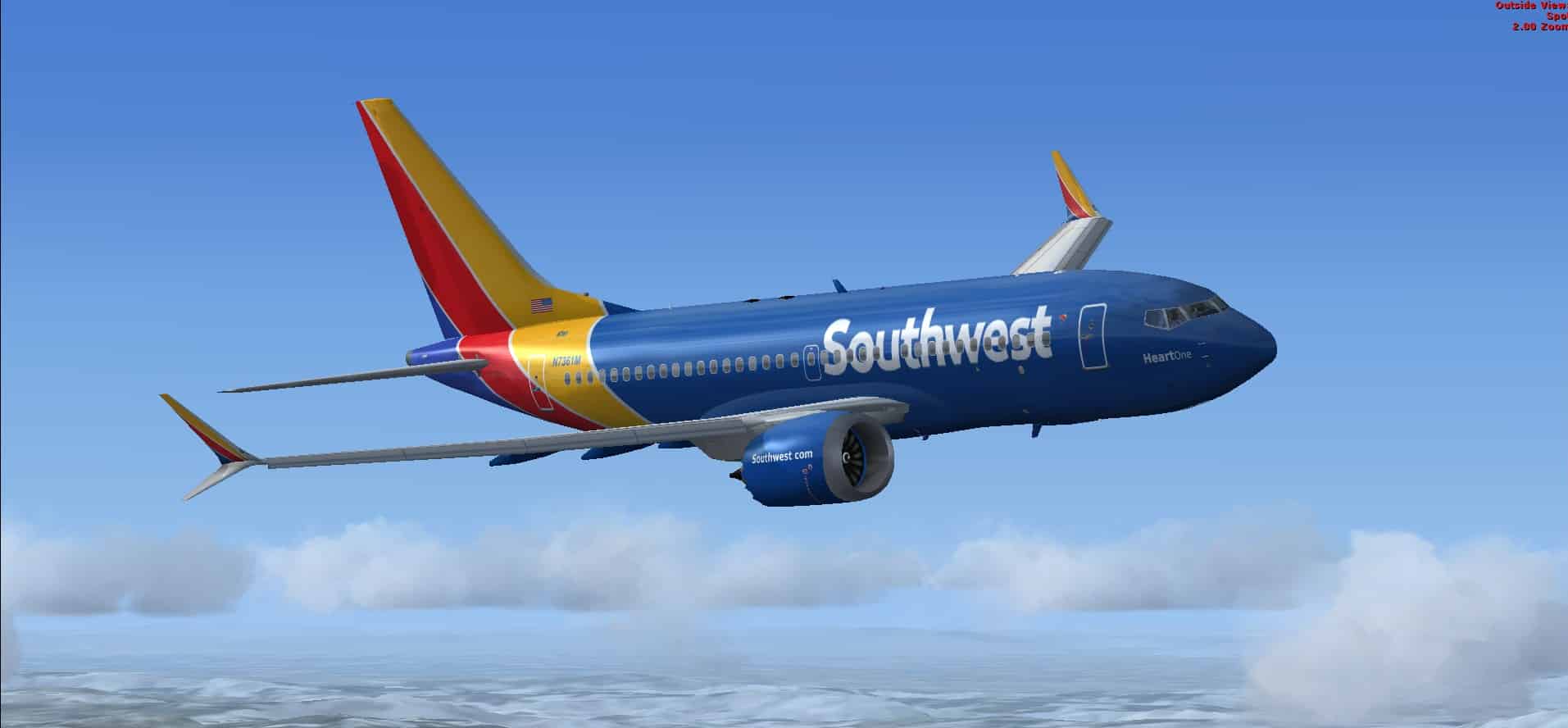 Boeing 737 MAX7 Southwest Airlines Package - Microsoft Flight Simulator ...
