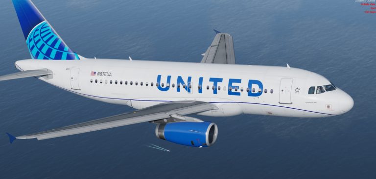 FSX/P3D Airbus A319-100 United Airlines NC package - Microsoft Flight ...