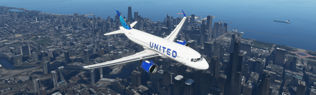 MSFS Default A320neo United Airlines Textures - Microsoft Flight ...