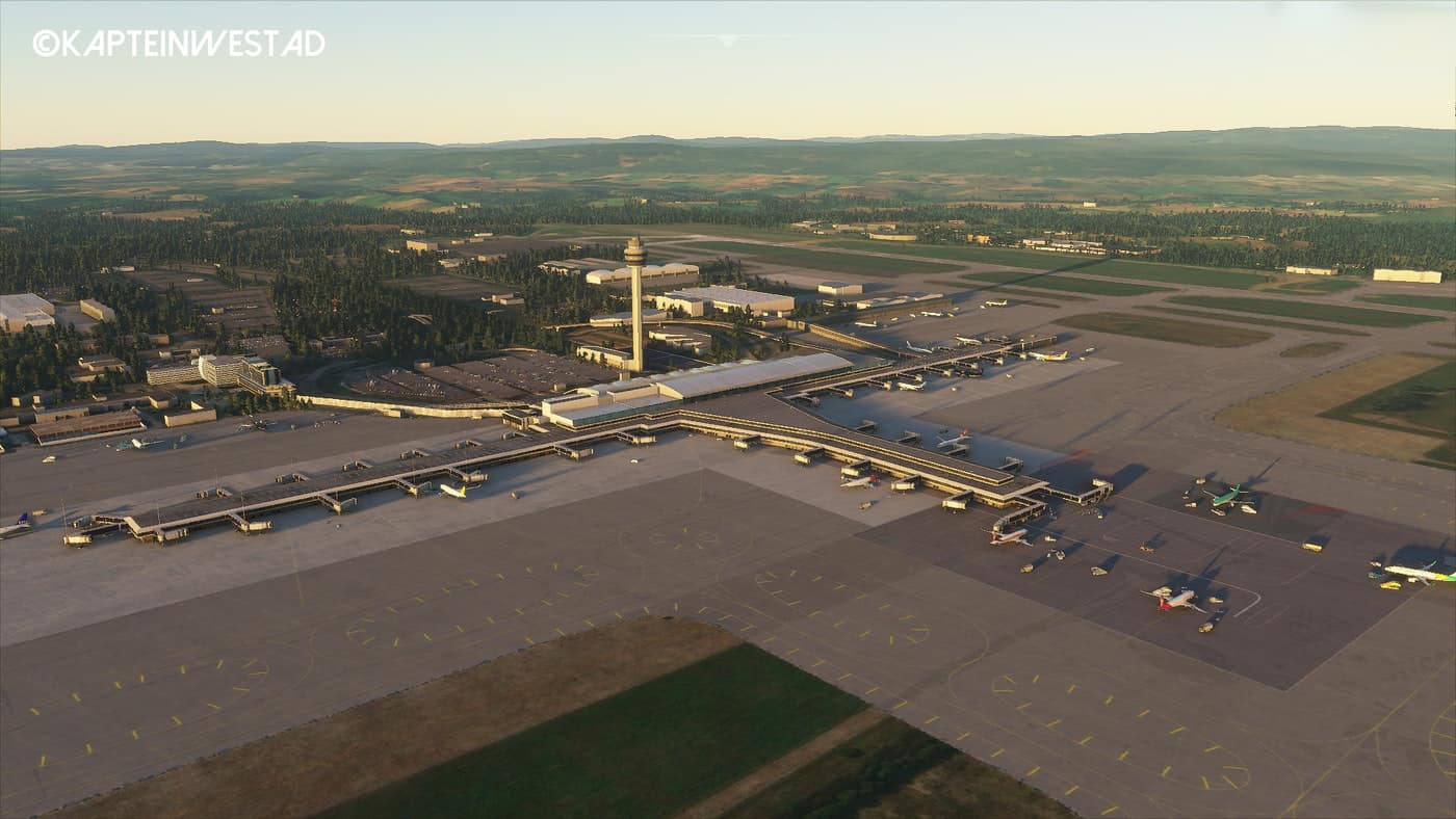 Oslo Airport 2020 (ENGM) v1 (9) - Flight Simulator Addon / Mod