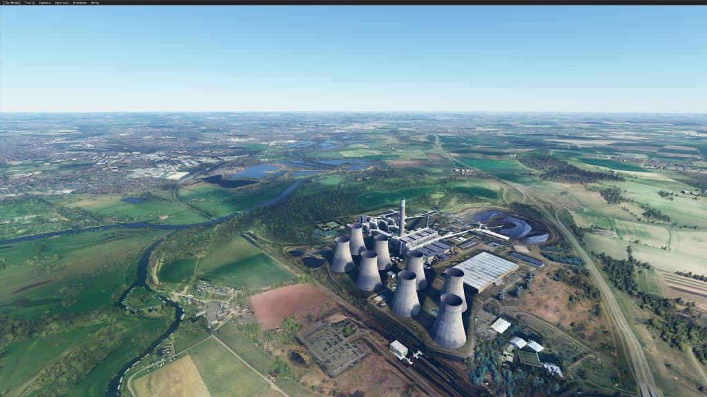 Ratcliffe Power Station East Midlands Scenery - Flight Simulator Addon ...