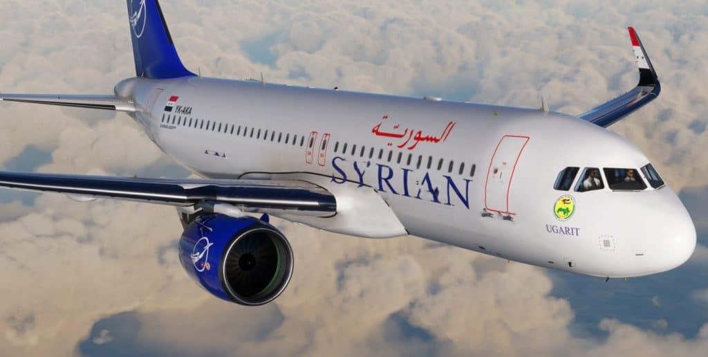 A320 Syrian Air v1.0 - MSFS2020 Liveries Mod