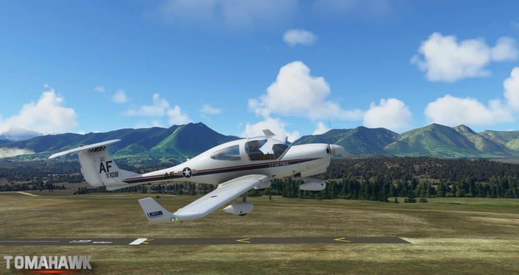 U.S. Air Force Academy Trainer - Diamond DA40 NG v1.0 - MSFS2020 ...