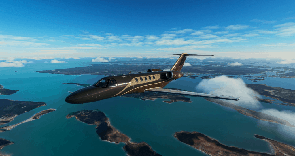 Citation CJ4 Dark Premium v1.0 - MSFS2020 Liveries Mod