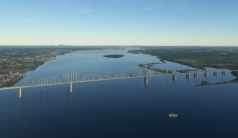 Commodore Barry Bridge v2.0 - MSFS2020 Scenery Mod