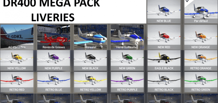 MSFS 2020 Liveries | Microsoft Flight Simulator 2020 Liveries