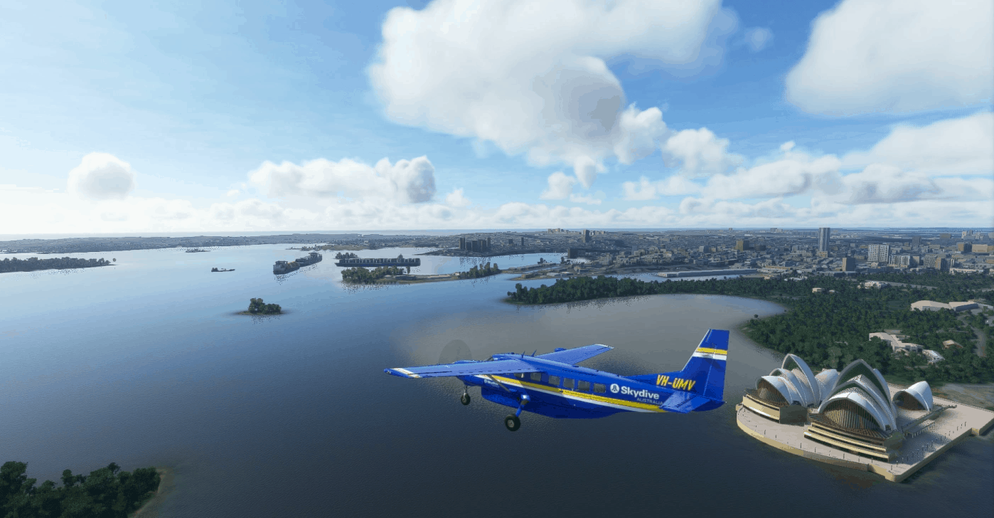 Cessna 208 Skydive Australia VH-UMV v1.0 - MSFS2020 Liveries Mod
