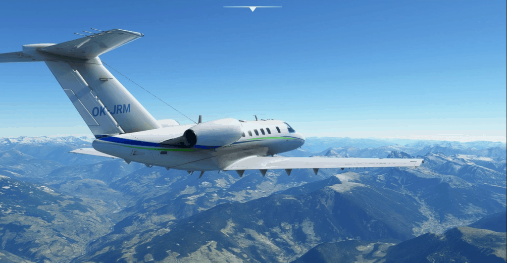 Cessna CJ4 Smartwings (Czech) v1.0 - MSFS2020 Liveries Mod