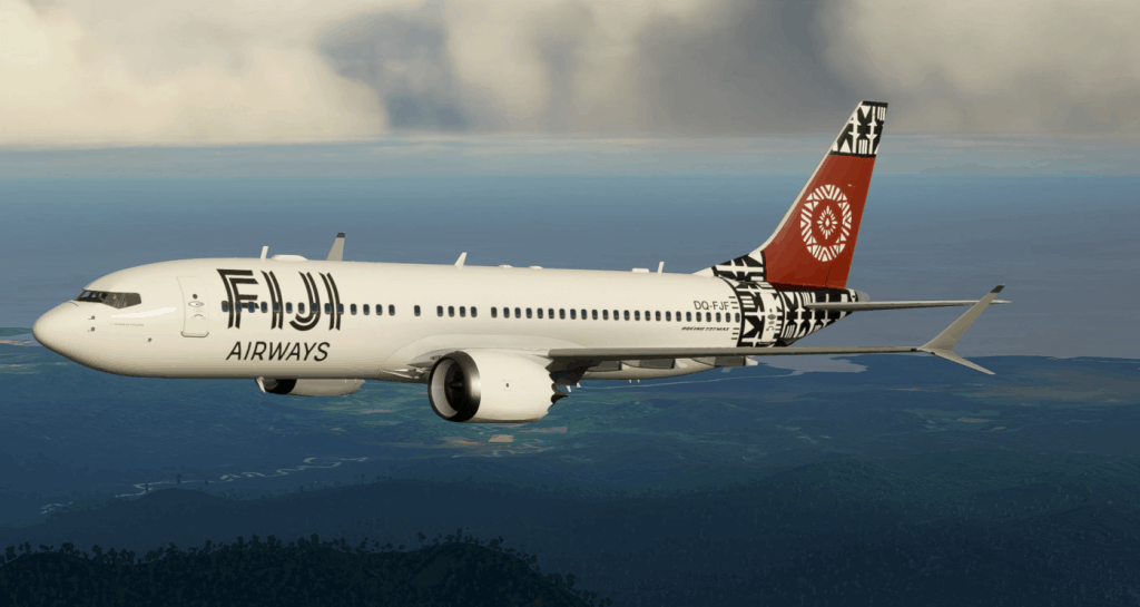 Fiji Airways Boeing 737 - (5K*10K) v1.0 - MSFS 2020 Liveries Mod