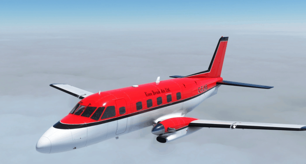 EMB-110P1 Kenn Borek Air C-FLKB v1.0 - MSFS 2020 Liveries Mod