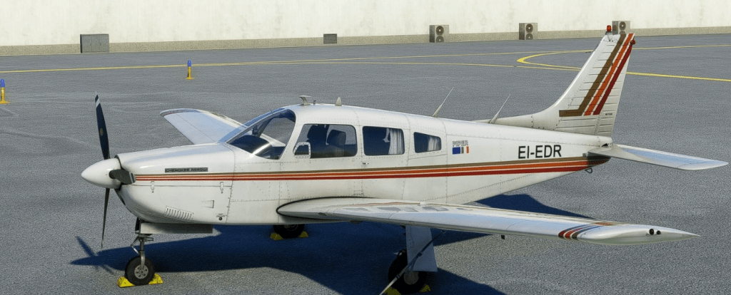 JF Piper Arrow III EI-EDR v1.0 - MSFS2020 Liveries Mod