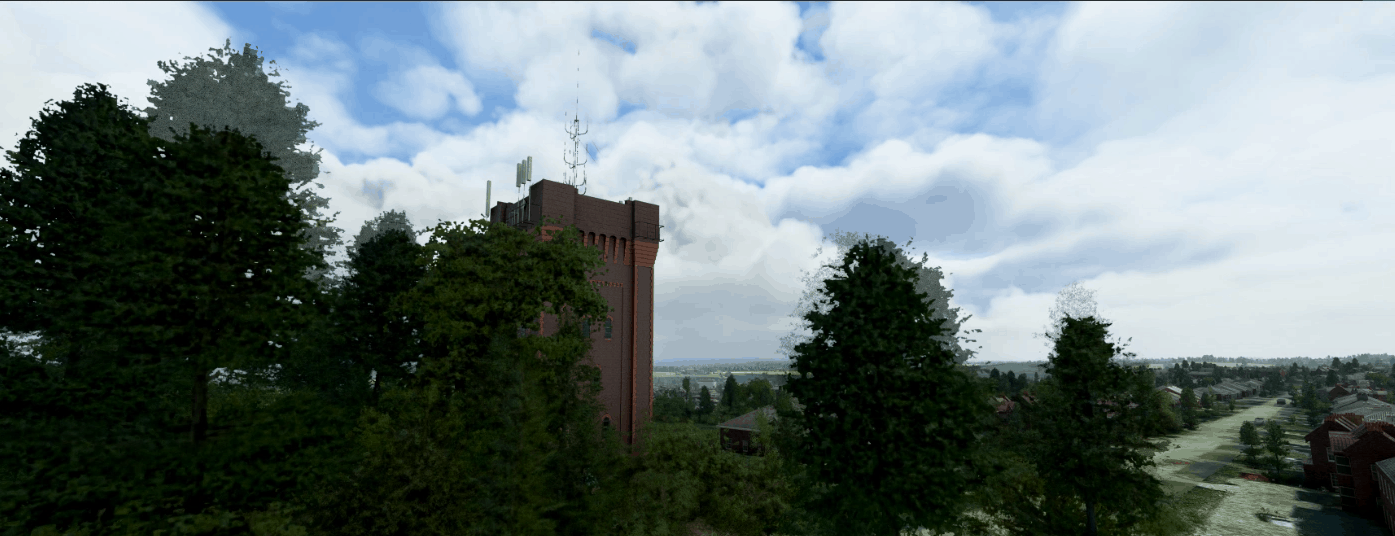Winshill Water Tower v1.0 - MSFS2020 Scenery Mod