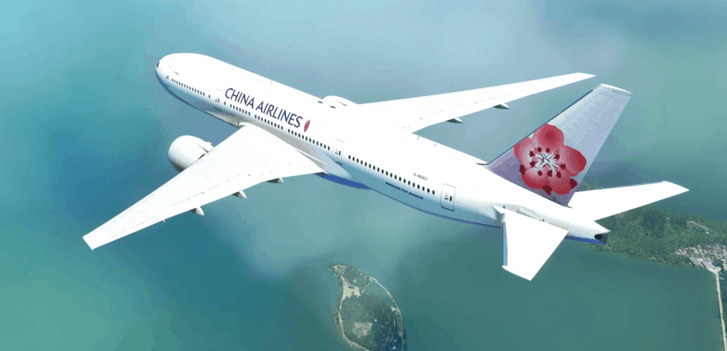 China Airlines CaptainSim 777-200ER v1.0 - MSFS 2020 Liveries Mod