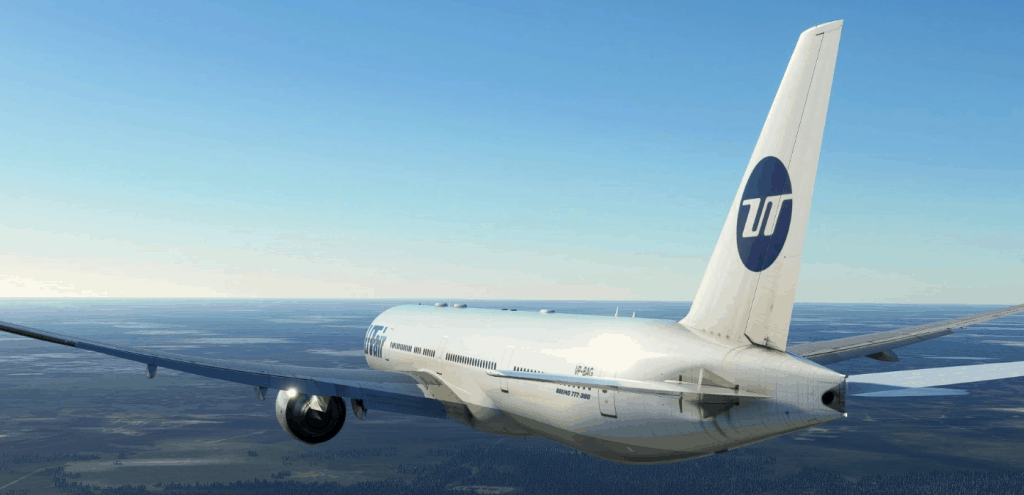 CaptainSim 777-300 - Utair (old livery) v1.0 - MSFS2020 Liveries Mod