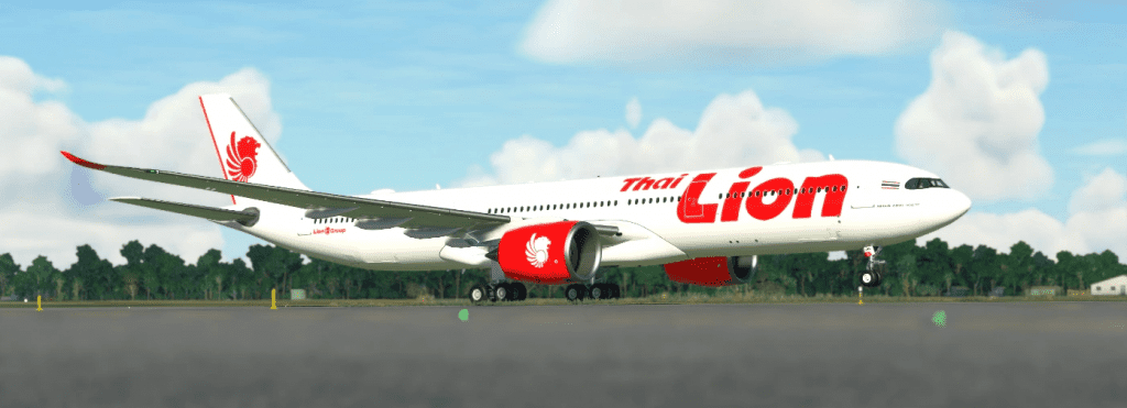 Airbus A330-900neo Thai Lion Air v1.0.0 - MSFS2020 Liveries Mod