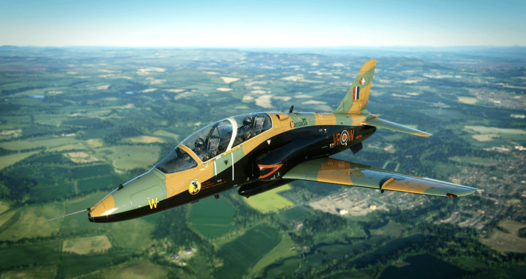 Just Flight Hawk T1 RCAF Hawk Royal Canadian Air Force Camo livery. v1 ...