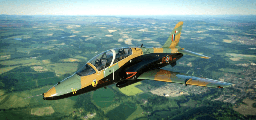 Just Flight Hawk T1 RCAF Hawk Royal Canadian Air Force Camo livery. v1.0