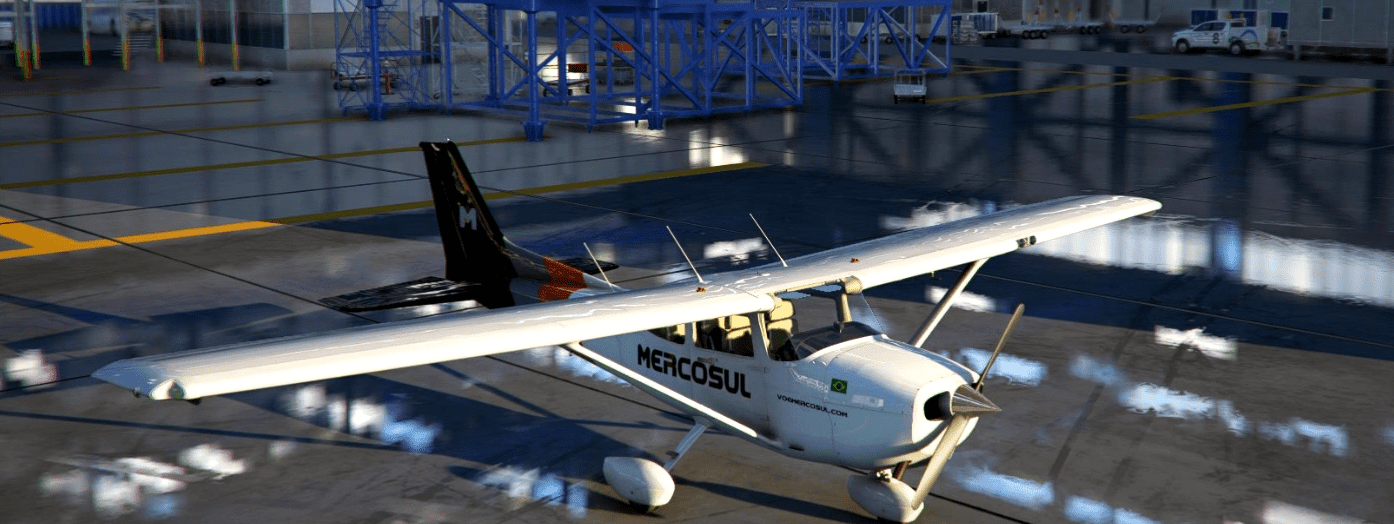 Livery – Mercosul – MLA – C172 Classic Primitive v1.5