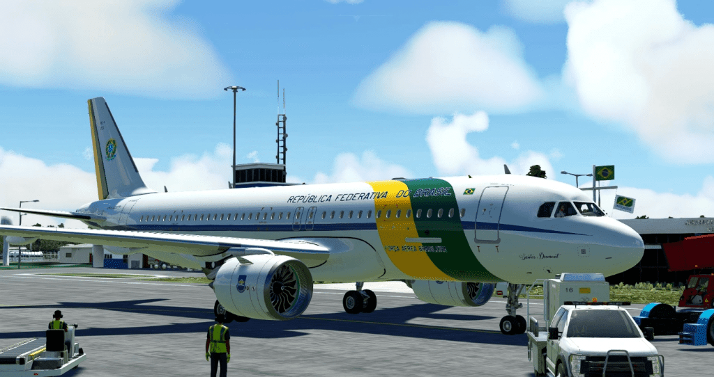 [A32NX] FAB VC-1A A320NX (High resolution) v1.0 - MSFS2020 Liveries Mod