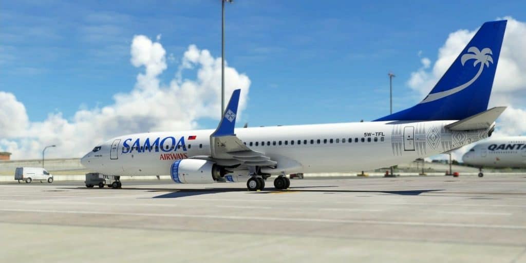 Pmdg Samoa Airways W Tfl V Flight Simulator Addon Mod