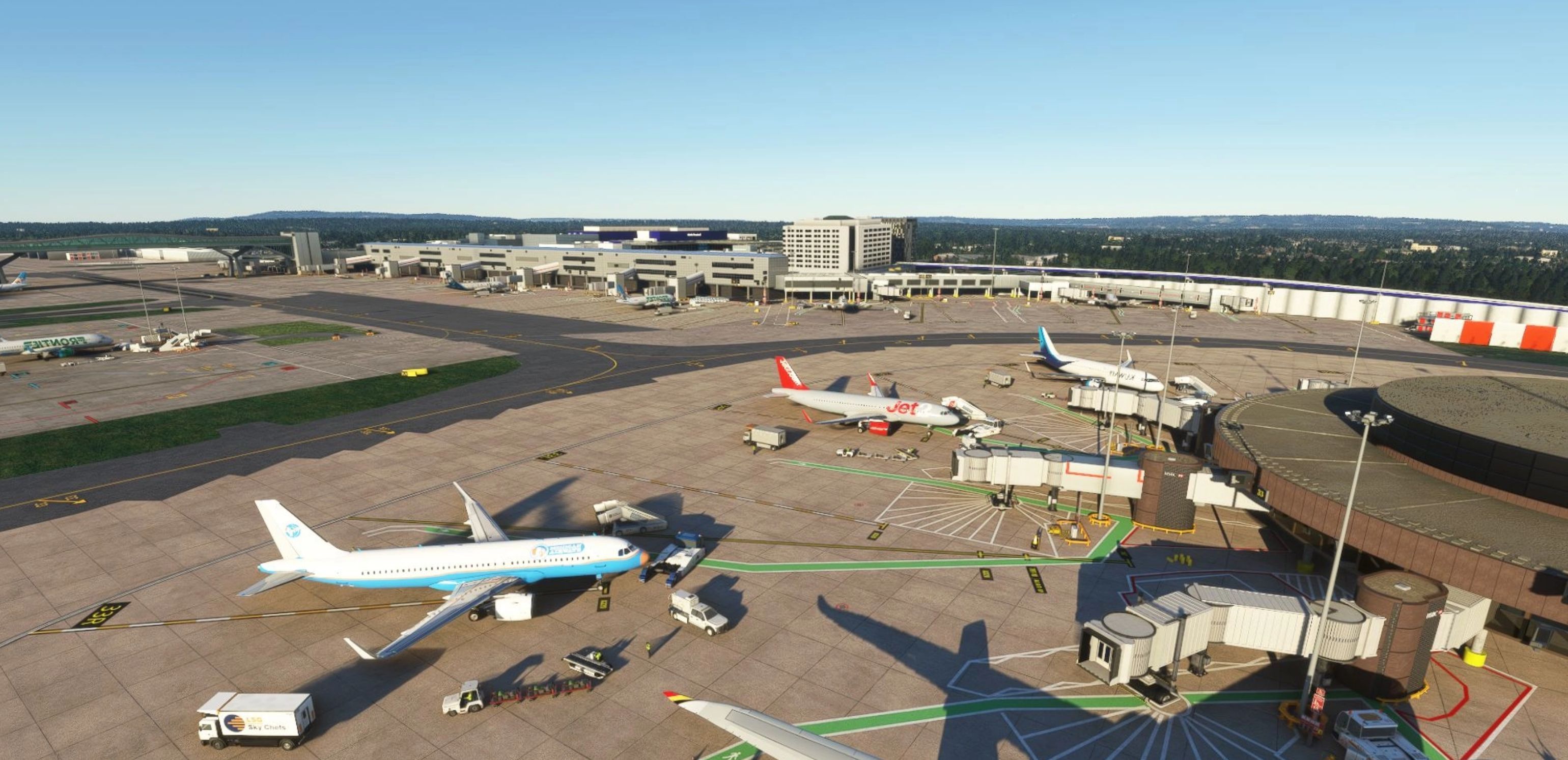 Gatwick Airport EGKK 2023 - MSFS2020 Airports Mod