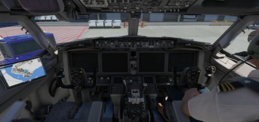 Asobo 737-8 MAX | Cockpit Recolor Mod | v1.0