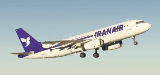 Iran Air EP-IRV Fenix A320 IAE Fictional Concept Livery with Cabin – 8K v1.0