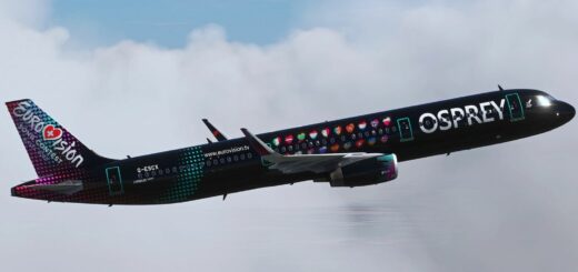 Osprey Airways G-ESCX (Eurovision 2025 special) v1.0