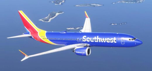 Southwest – N8705Q | Asobo 737-8MAX | 8K | Heart One v1.0