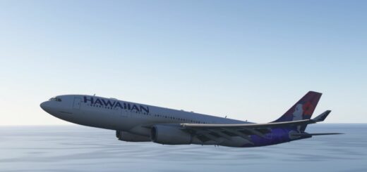 Hawaiian Airlines A330-200RR N396HA Old Version 8k v1.0