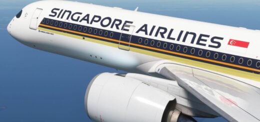 Singapore Airlines 9V-SJI A350-900 v1.1